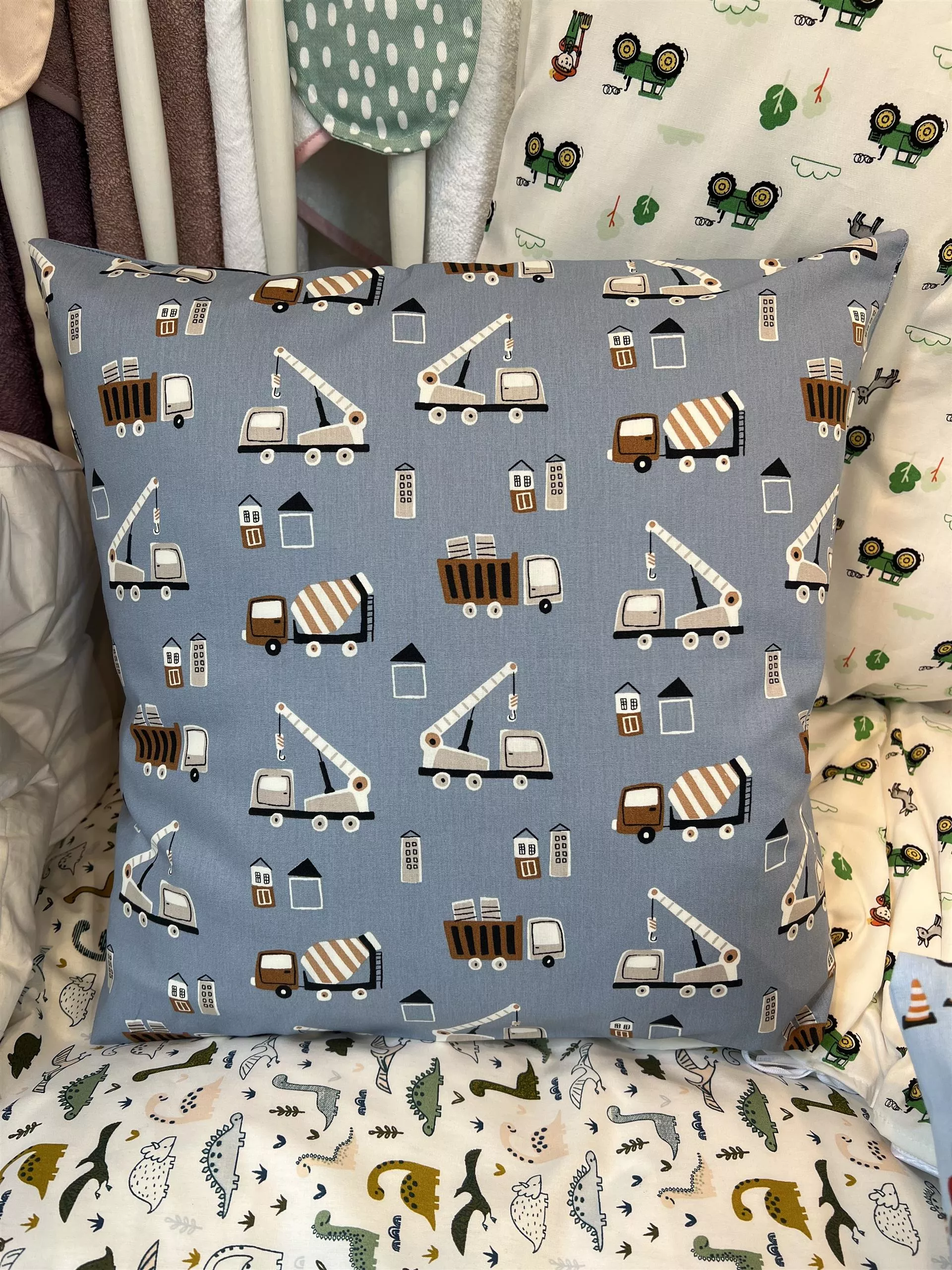 Sengetøj med Cementblander