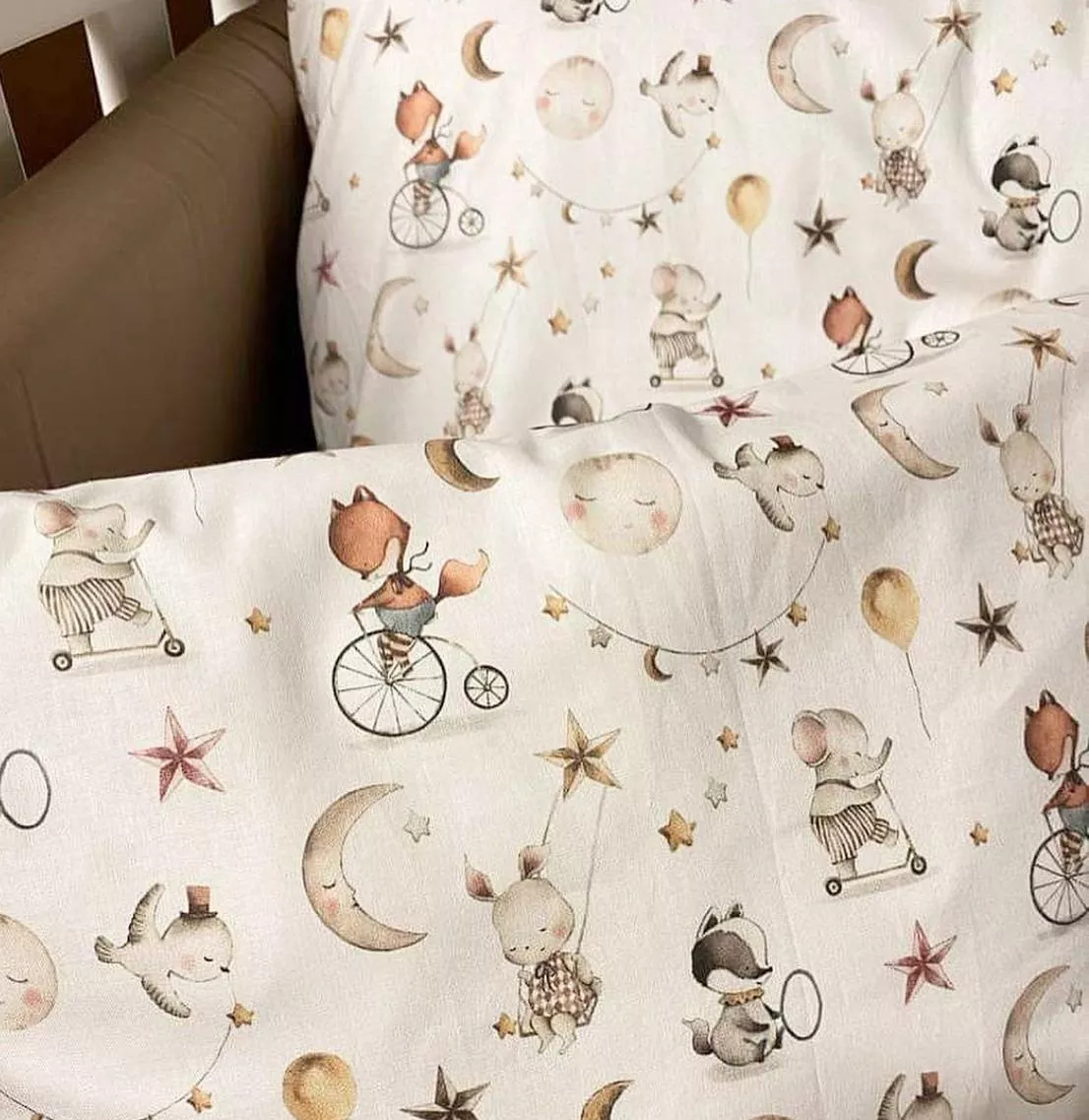 Legetøj sengetøj beige