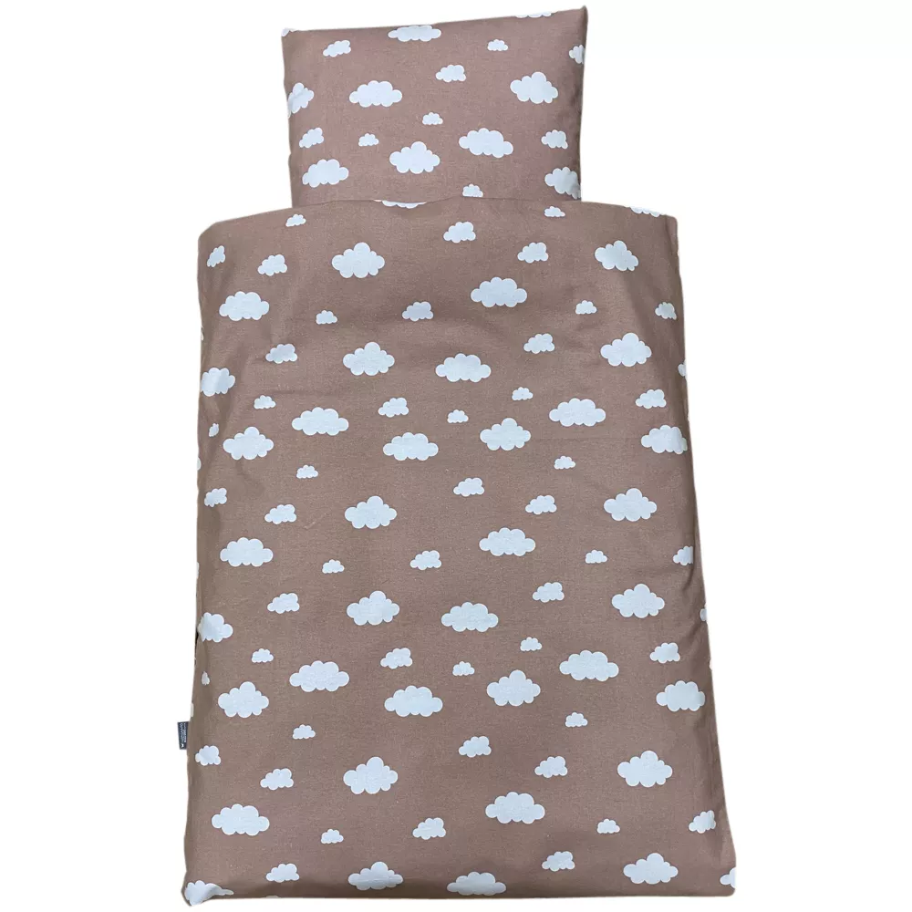 Skyer sengetøj lyserød