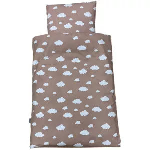 Skyer sengetøj lyserød