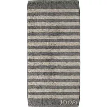 Classic håndklæde antracit strib