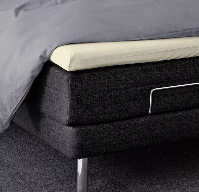 Kuvertlagen 180 x 200 x 6 cm (flere farver)