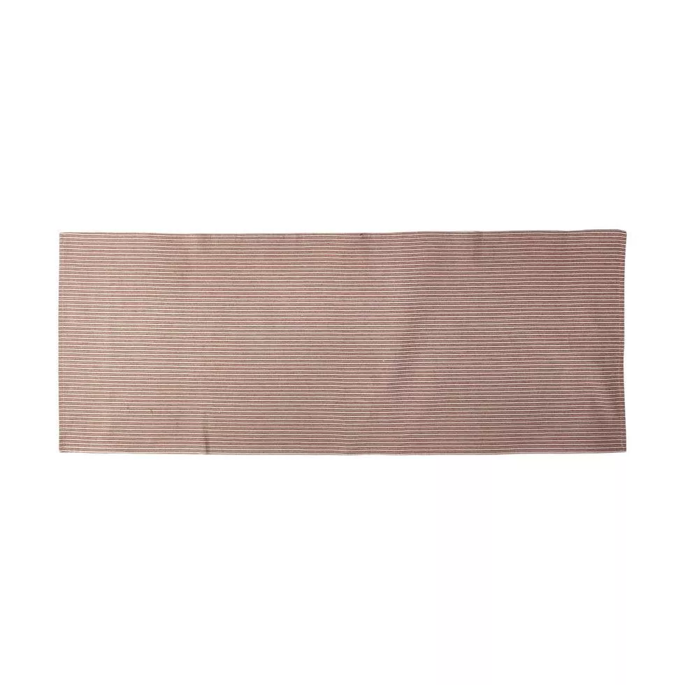 Dug rød/natur stribet dinner for 2