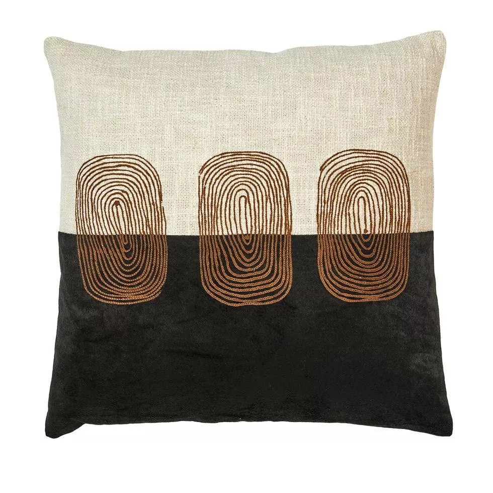 Sofapude black/white