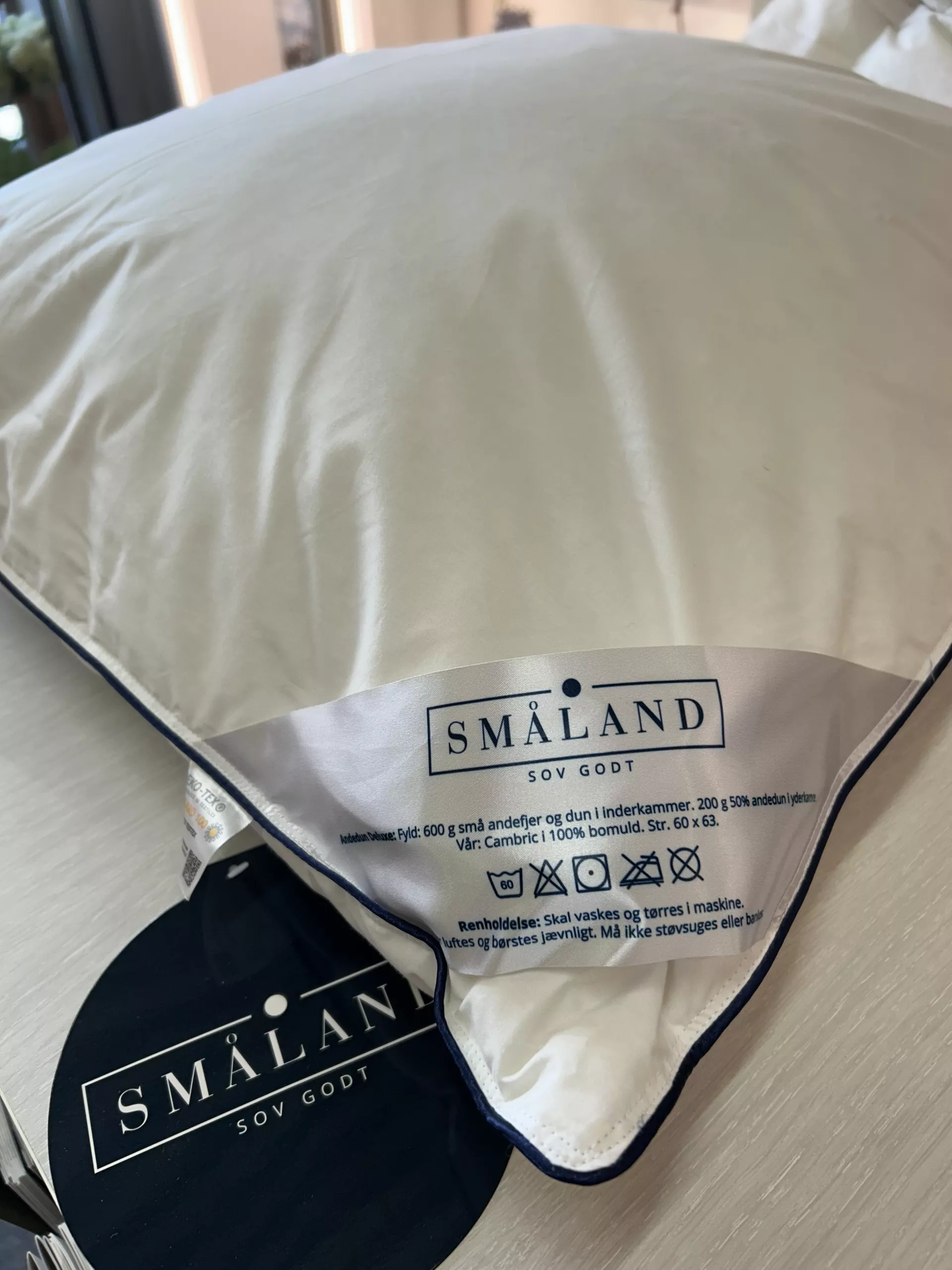 Småland Deluxe andedunspude