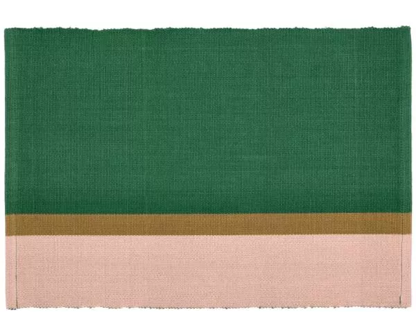 Impression dækkeserviet green