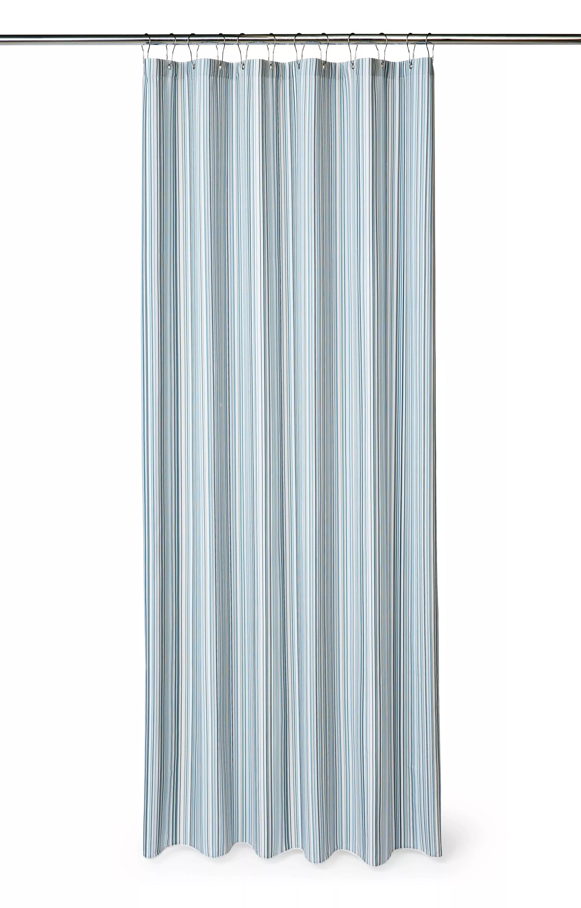 Spectrum blå badeforhæng