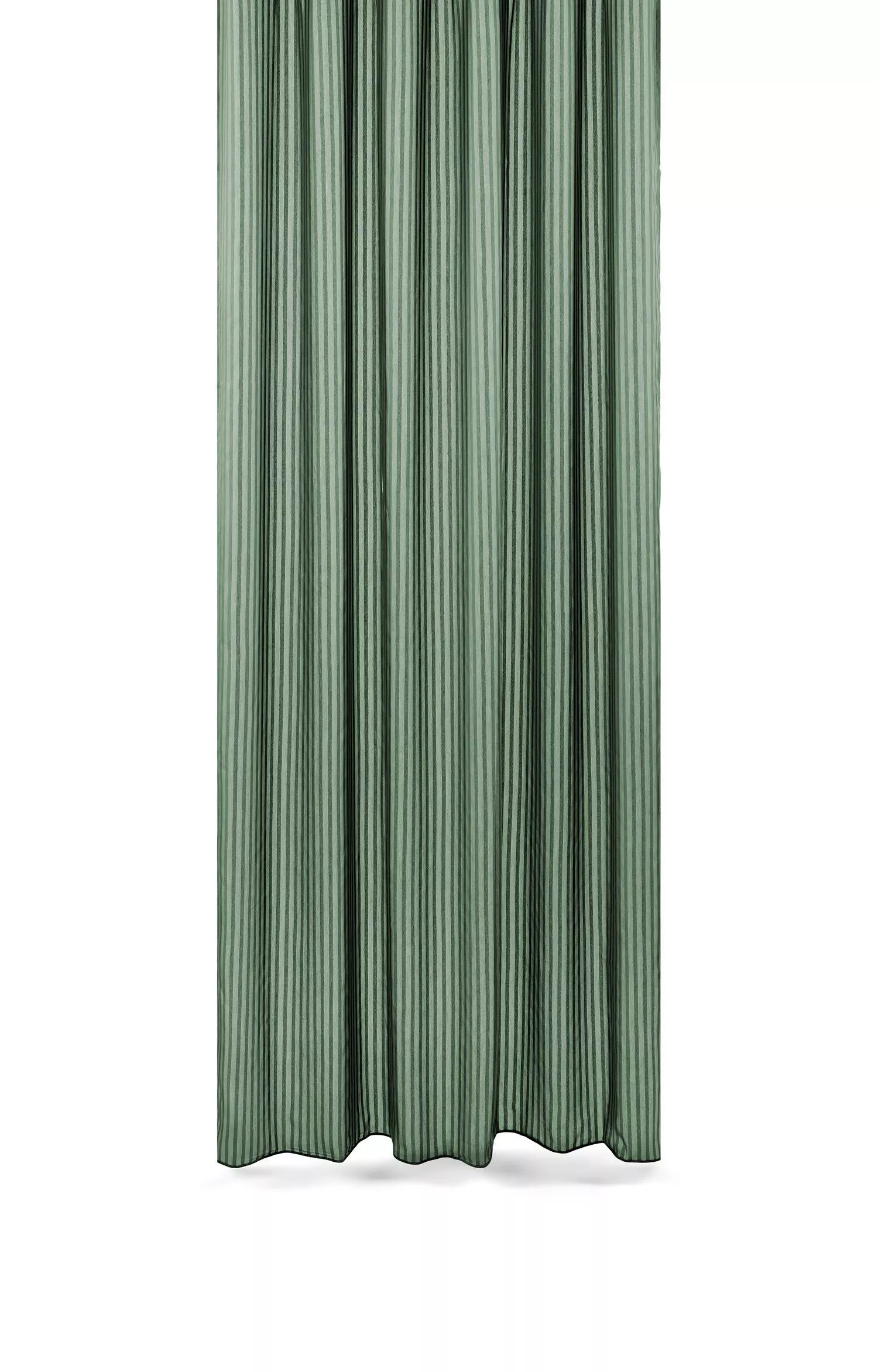 Lines grøn badeforhæng