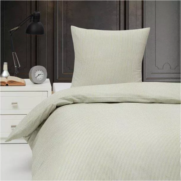 Bodil sengetøj mosgrøn. FAST LAVPRIS