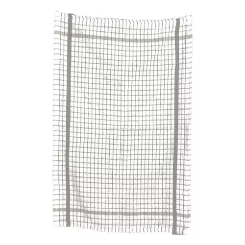 3 pak Frotté viskestykker grå m/ hvid bund