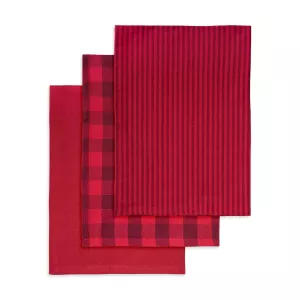 Viskestykker 3-pak, cayenne