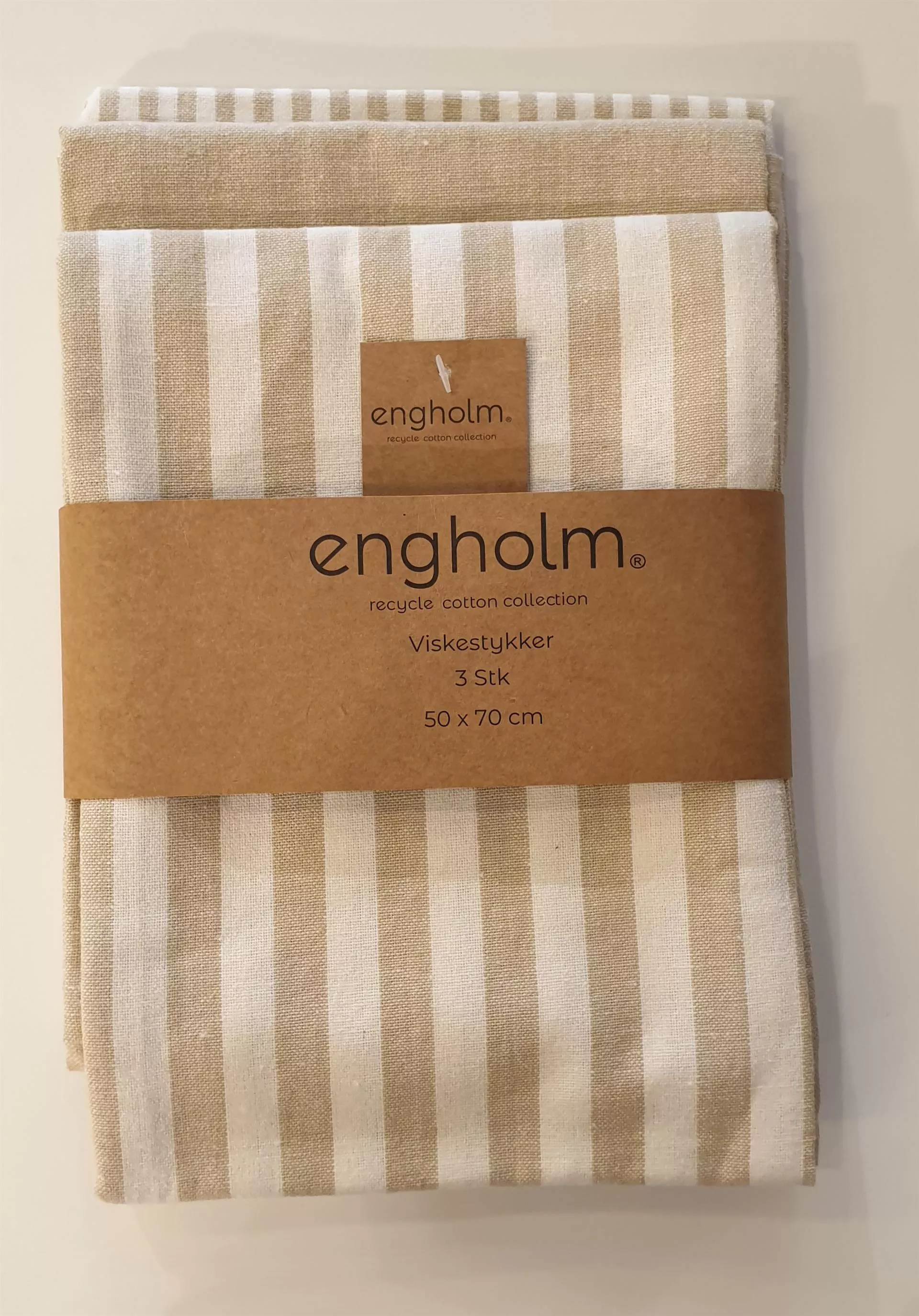 Viskestykker 3 pak sand