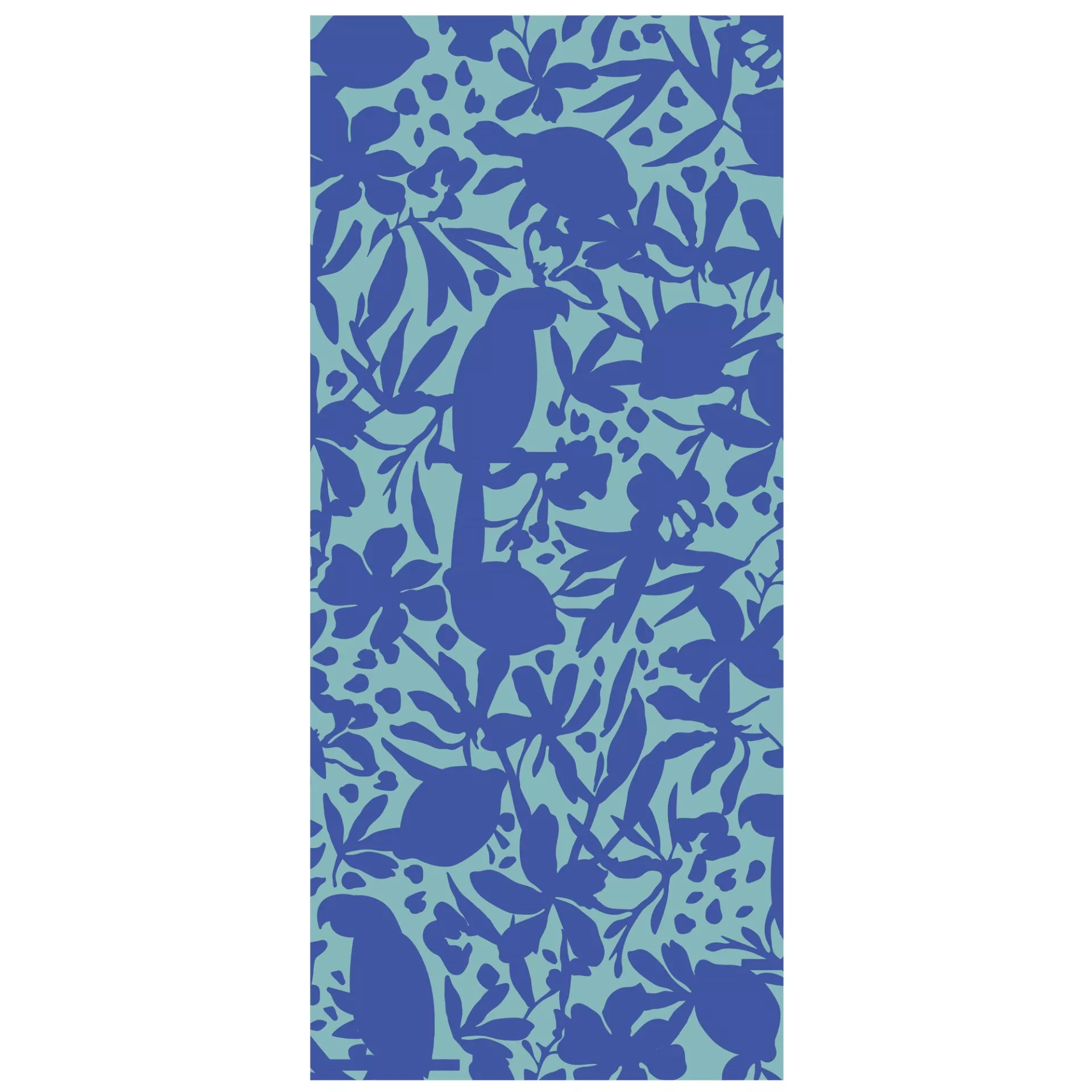 Beach tropical håndklæde aqua