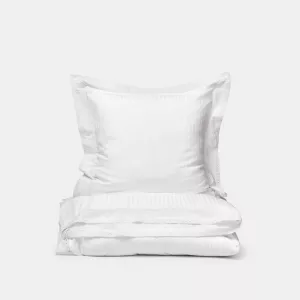 Elisabeth sengetøj hvid m/ blonde