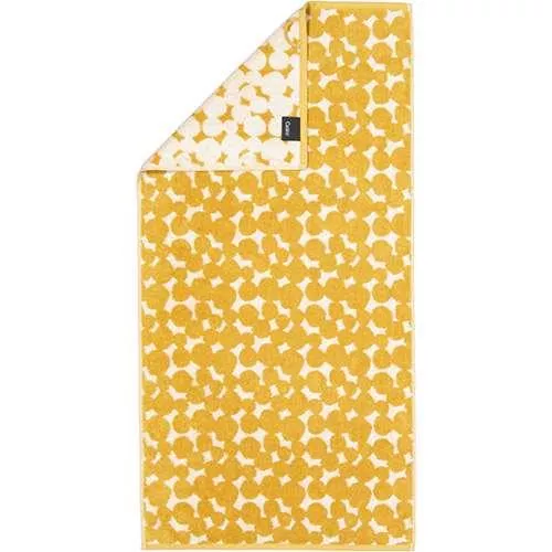 Loft håndklæde gul cirkel