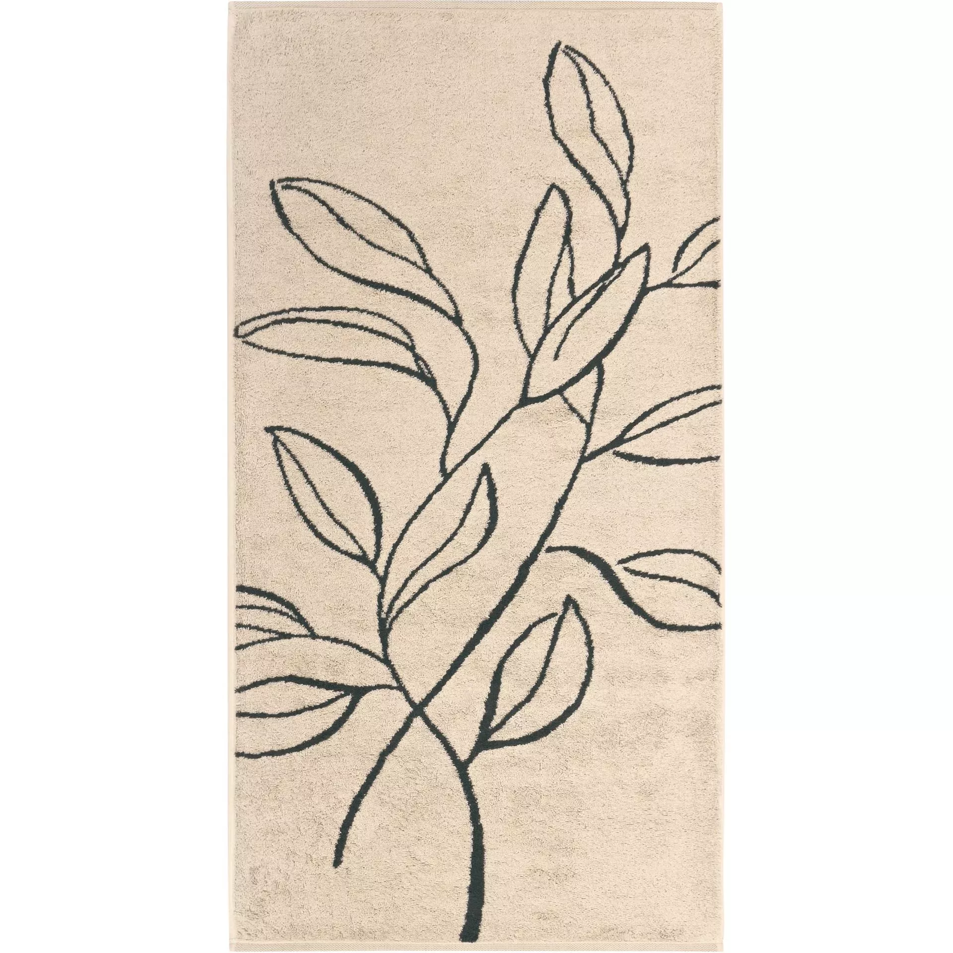 Atelier håndklæder beige blad