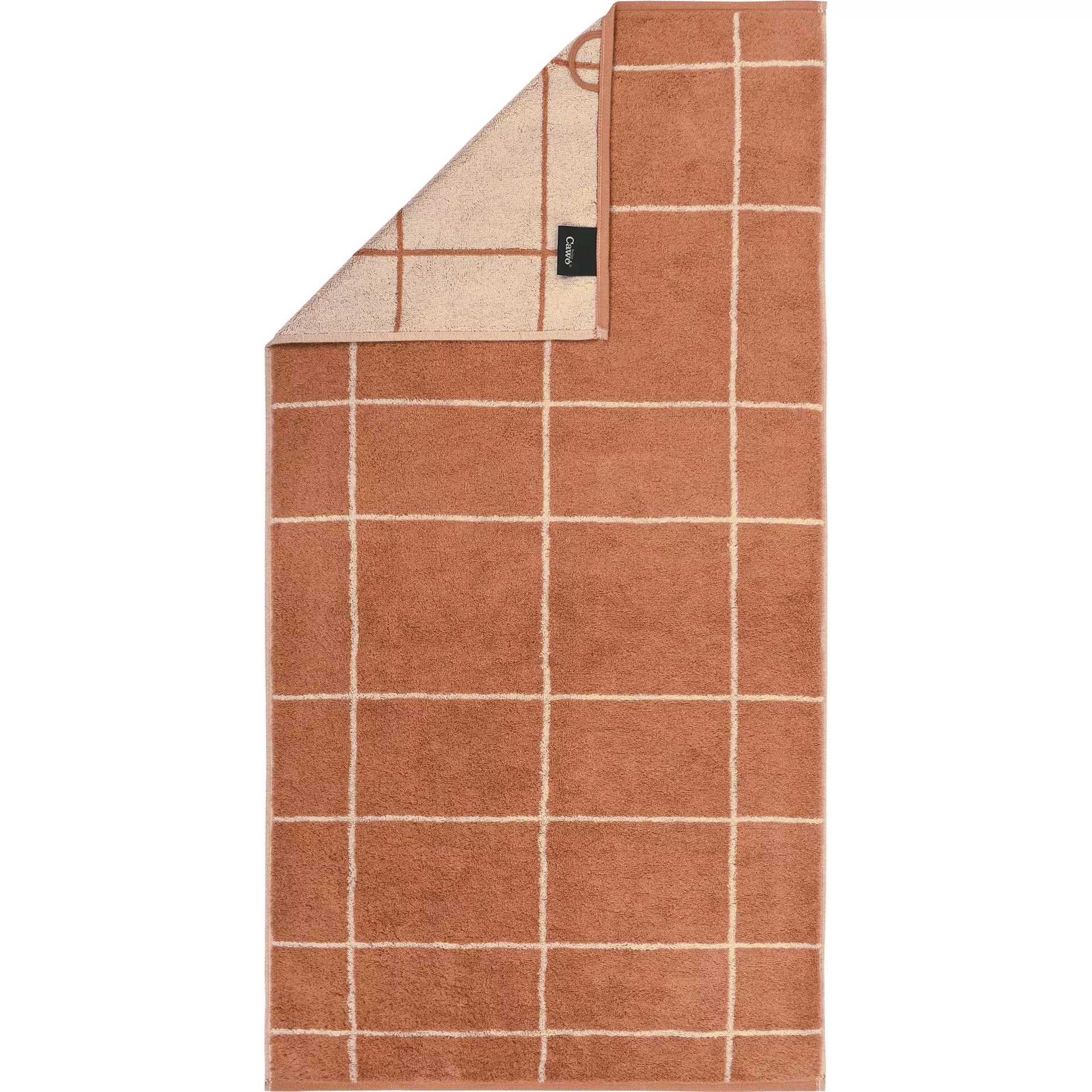 Atelier håndklæder kupfer tern