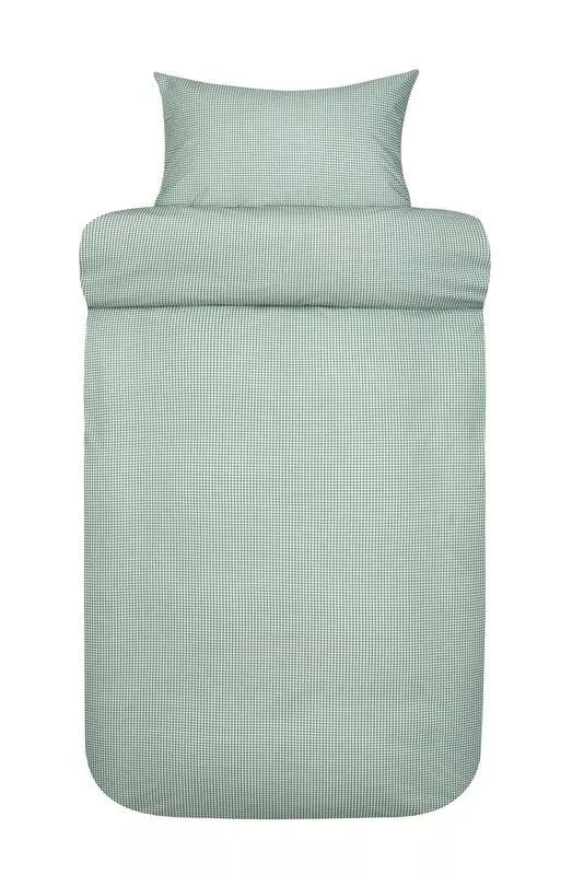 Frans sengetøj støvet grøn