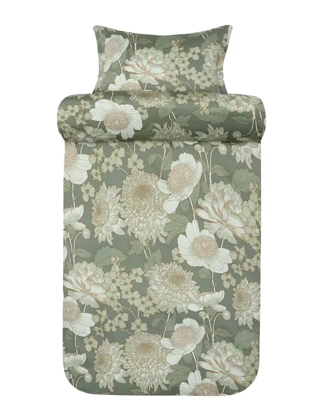 Isabell sengetøj muted green