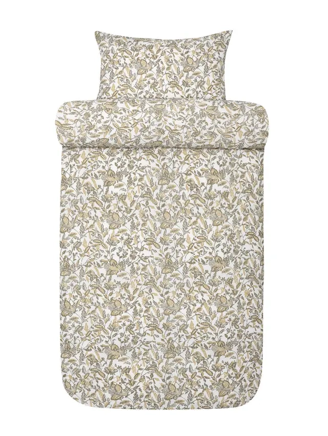 Barbro sengetøj olive green