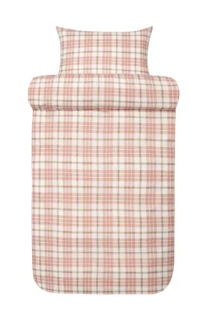 Lukas sengetøj flonel warm pink