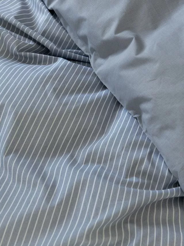 Hugo sengetøj denimblue