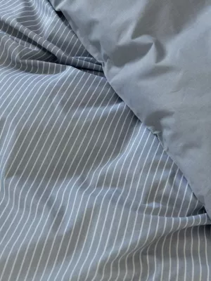Hugo sengetøj denimblue