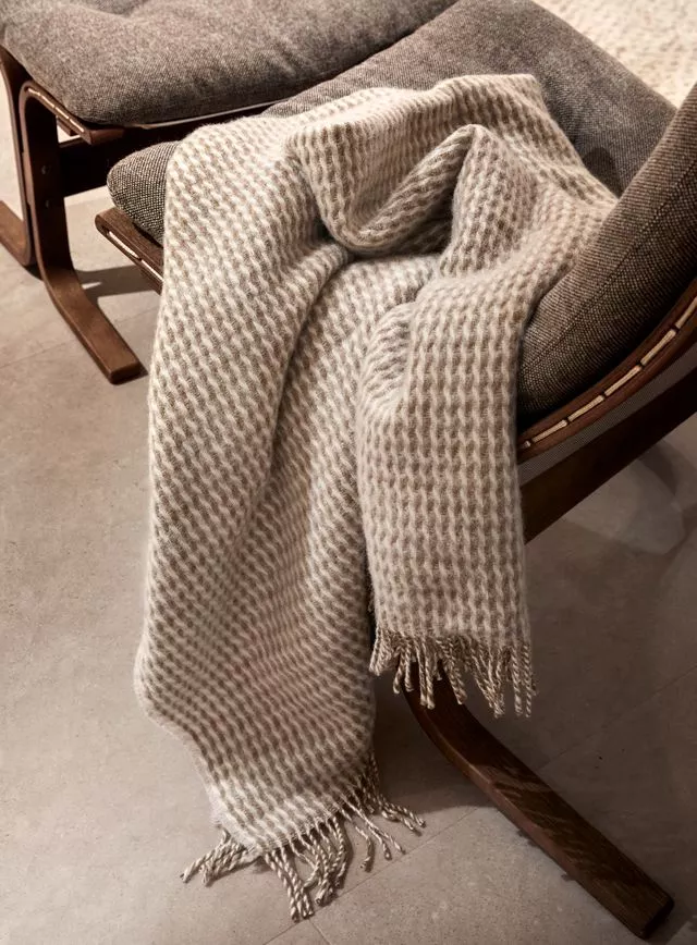 Teide plaid lys karamel