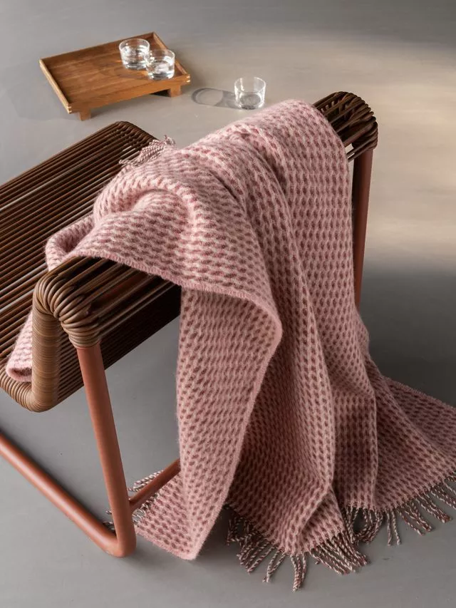 Teide plaid rødbrun