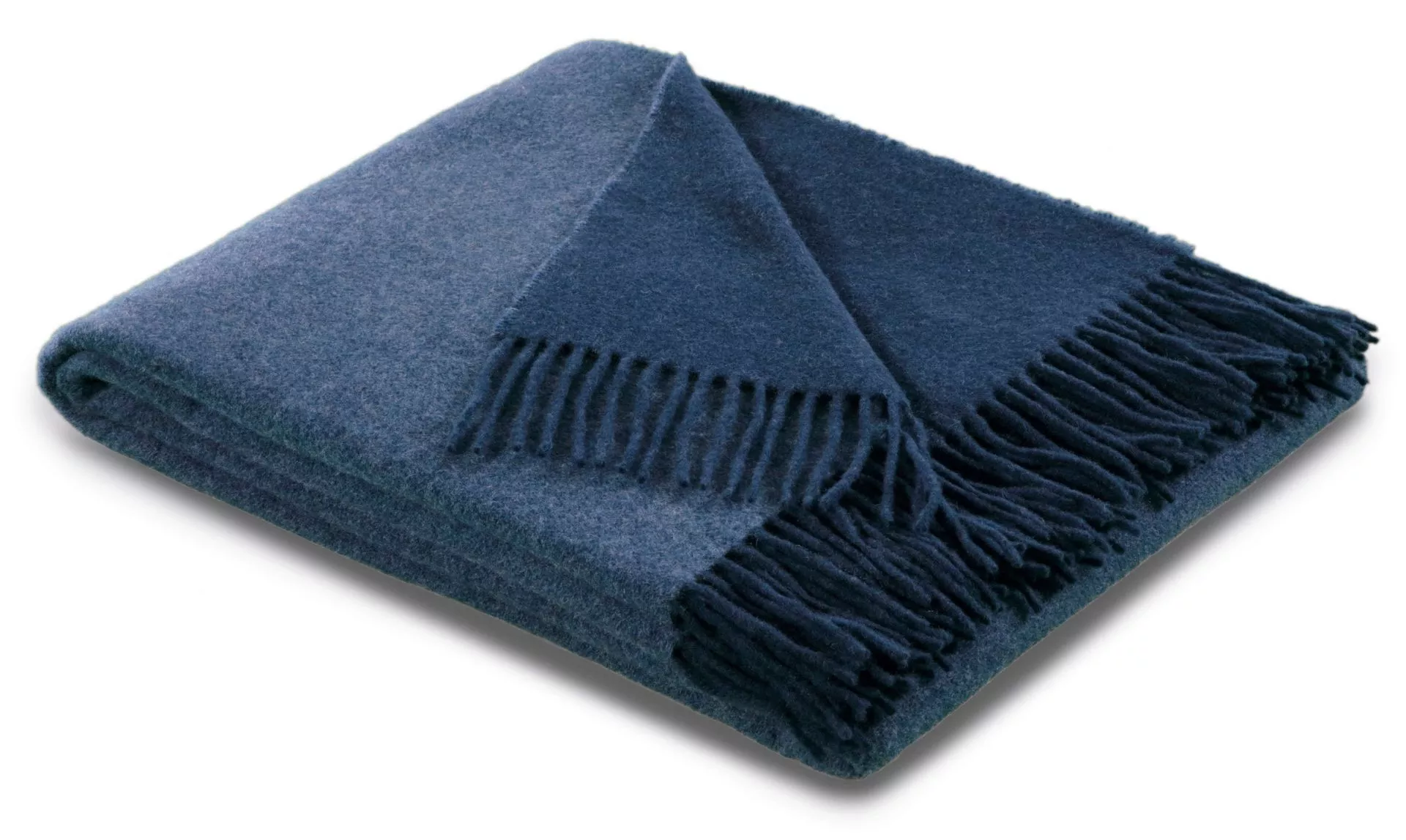 Kashmir plaid jeans/marine