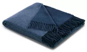 Kashmir plaid jeans/marine