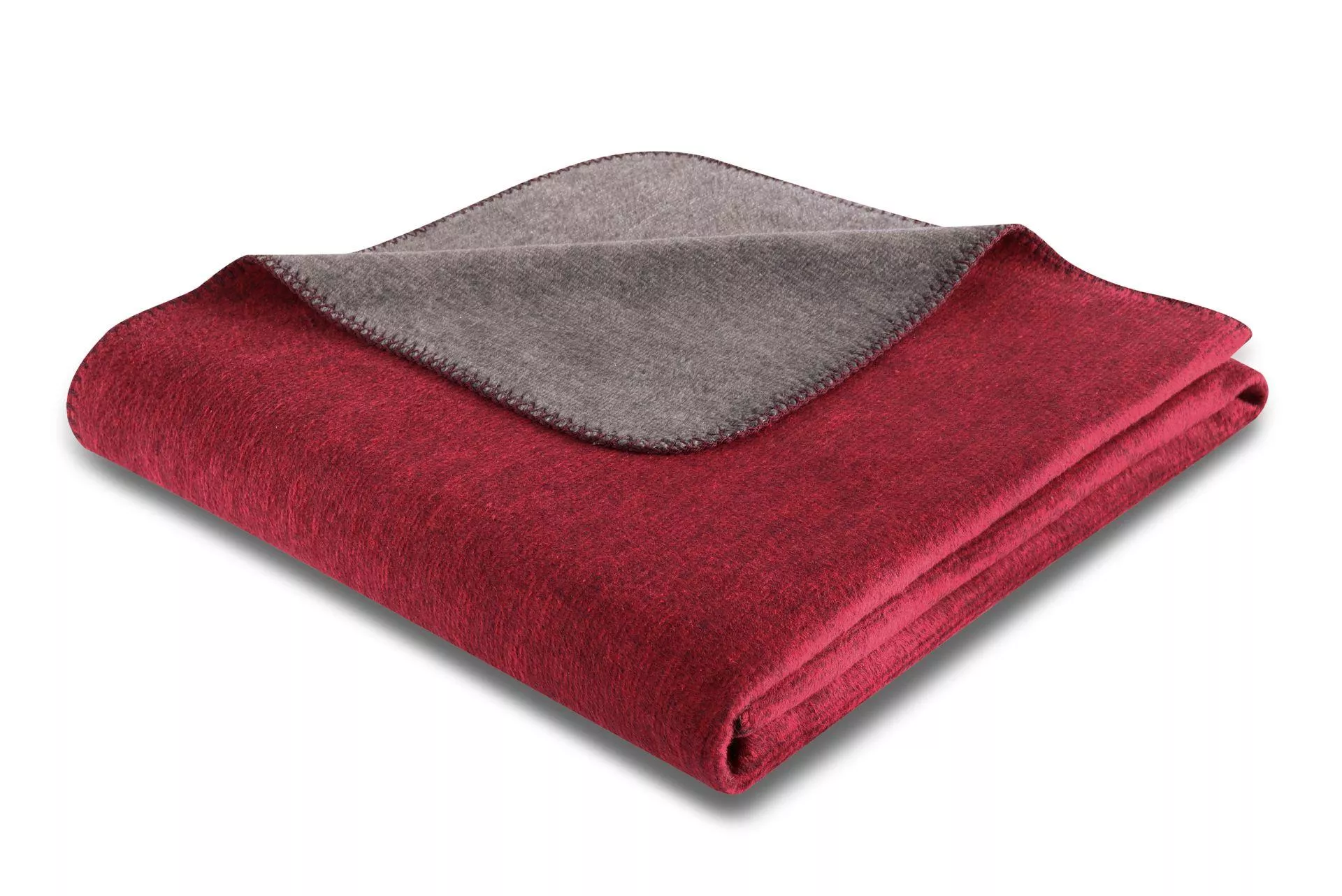 Melange mørkrød-antracit