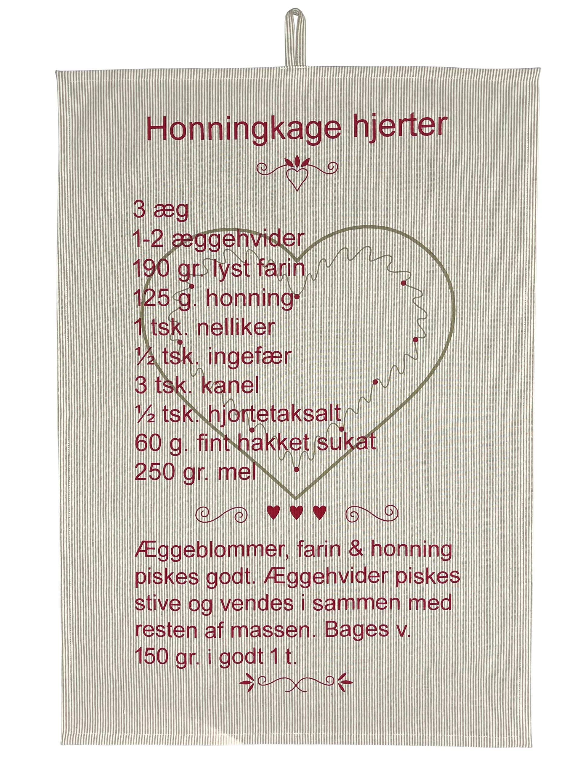 Viskestykke honningkage