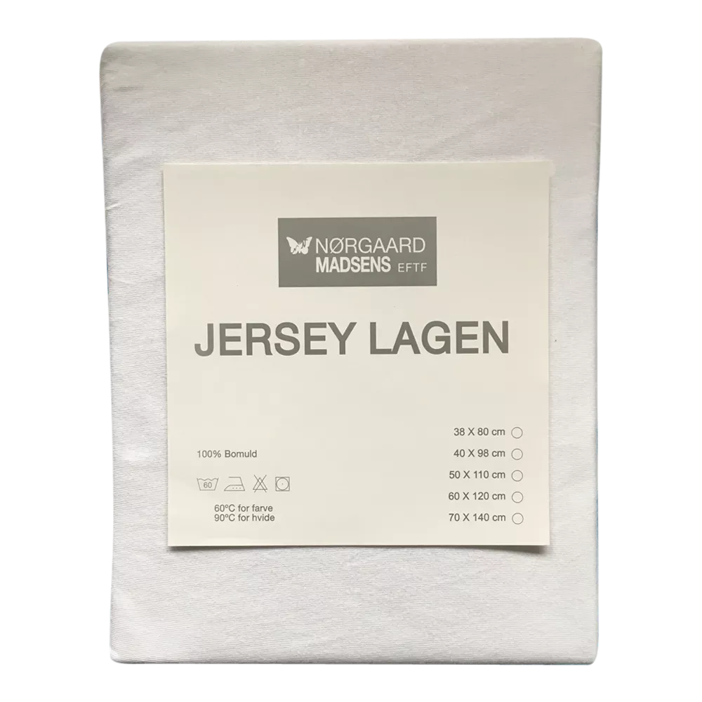 Jersey lagen hvid