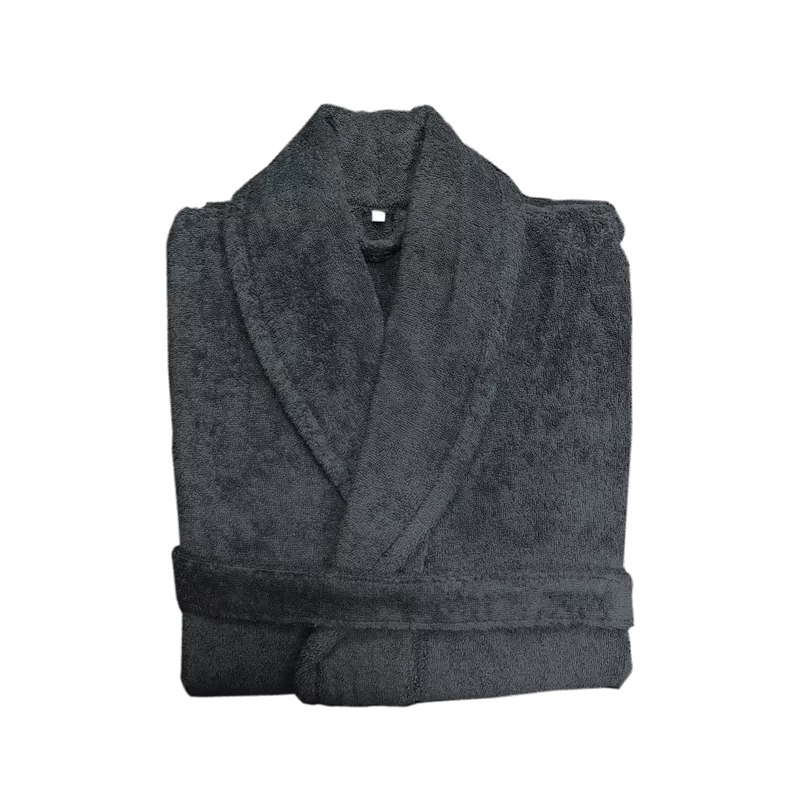 Classic organic morgenkåbe ash